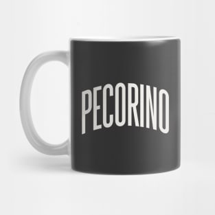 Pecorino Cheese College Type Italian Food Pecorino Lover Mug